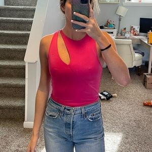 NWT pink top
